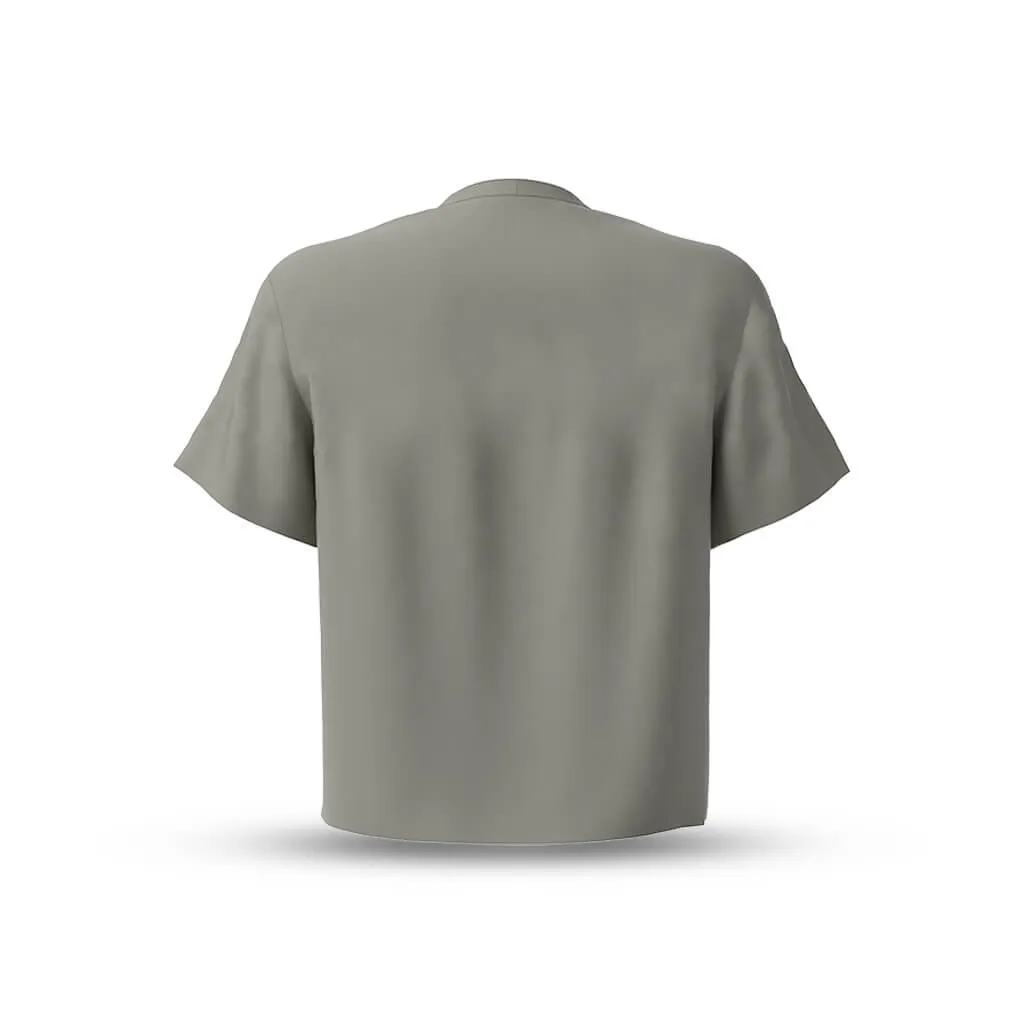 Women's Boxy Casual T Shirt (Stone)