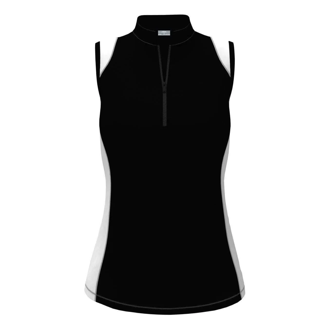 Womens Color Block 1/4 Zip Polo