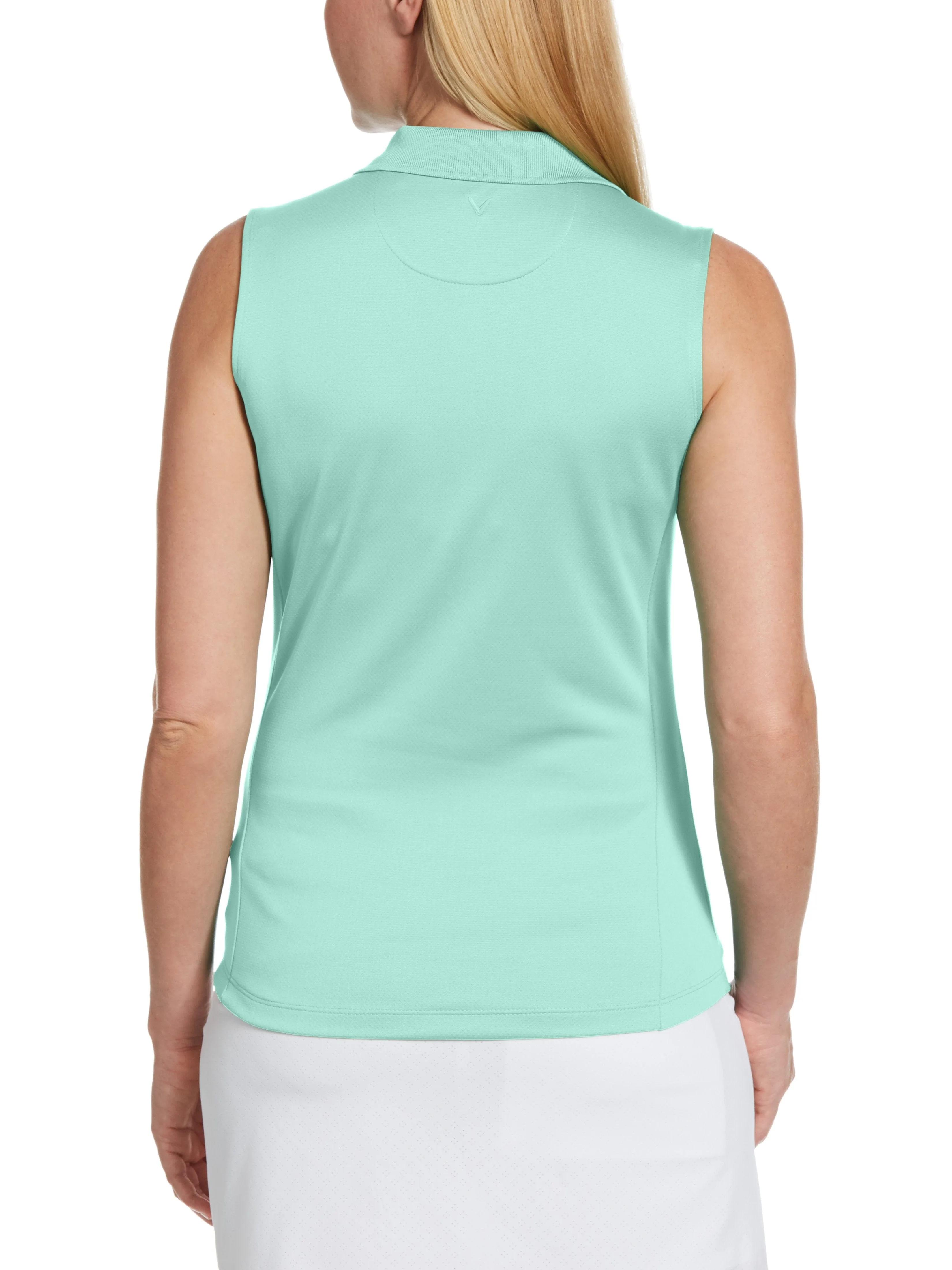 Womens Opti Dri™ Sleeveless Polo