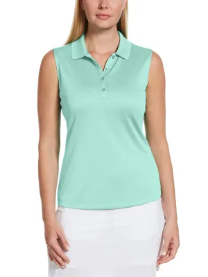 Womens Opti Dri™ Sleeveless Polo