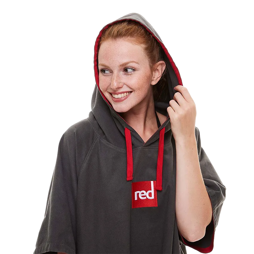 Women's Quick Dry Microfibre Changing Robe - Grey