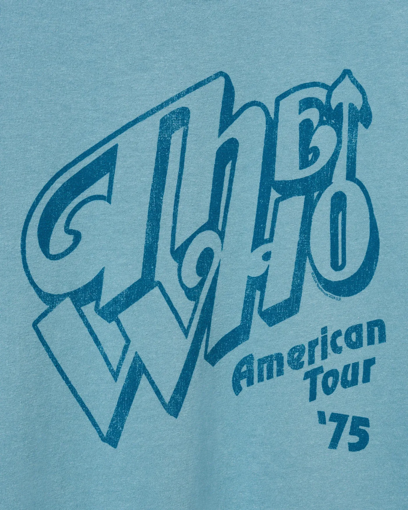 Women's The Who American Tour '75 Original Tee