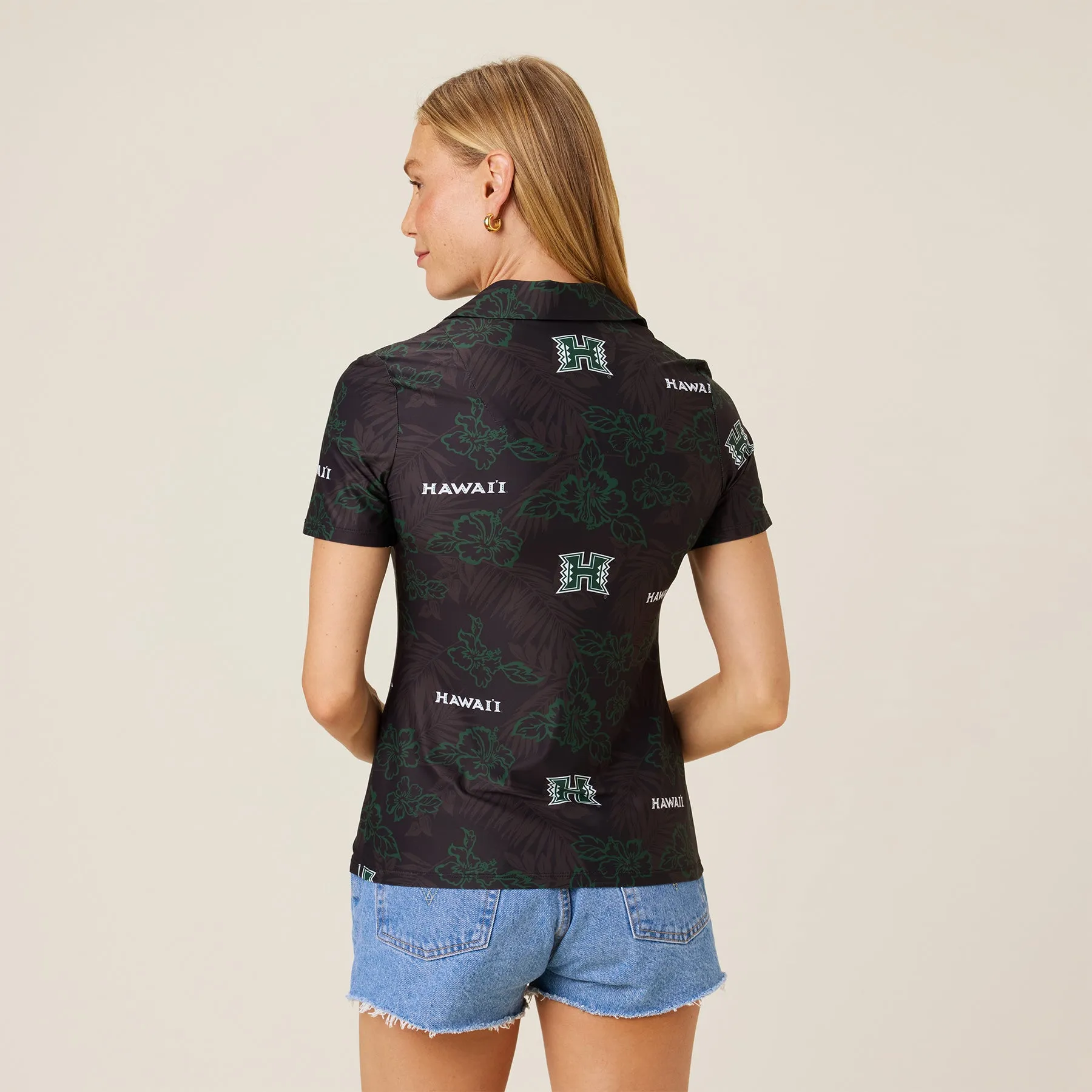 WOMEN'S UNIVERSITY OF HAWAI'I GAME DAY PERFORMANCE POLO