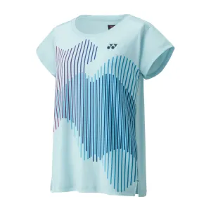 Yonex 20764 Crew Neck Womens Badminton T-Shirt - Crystal Blue
