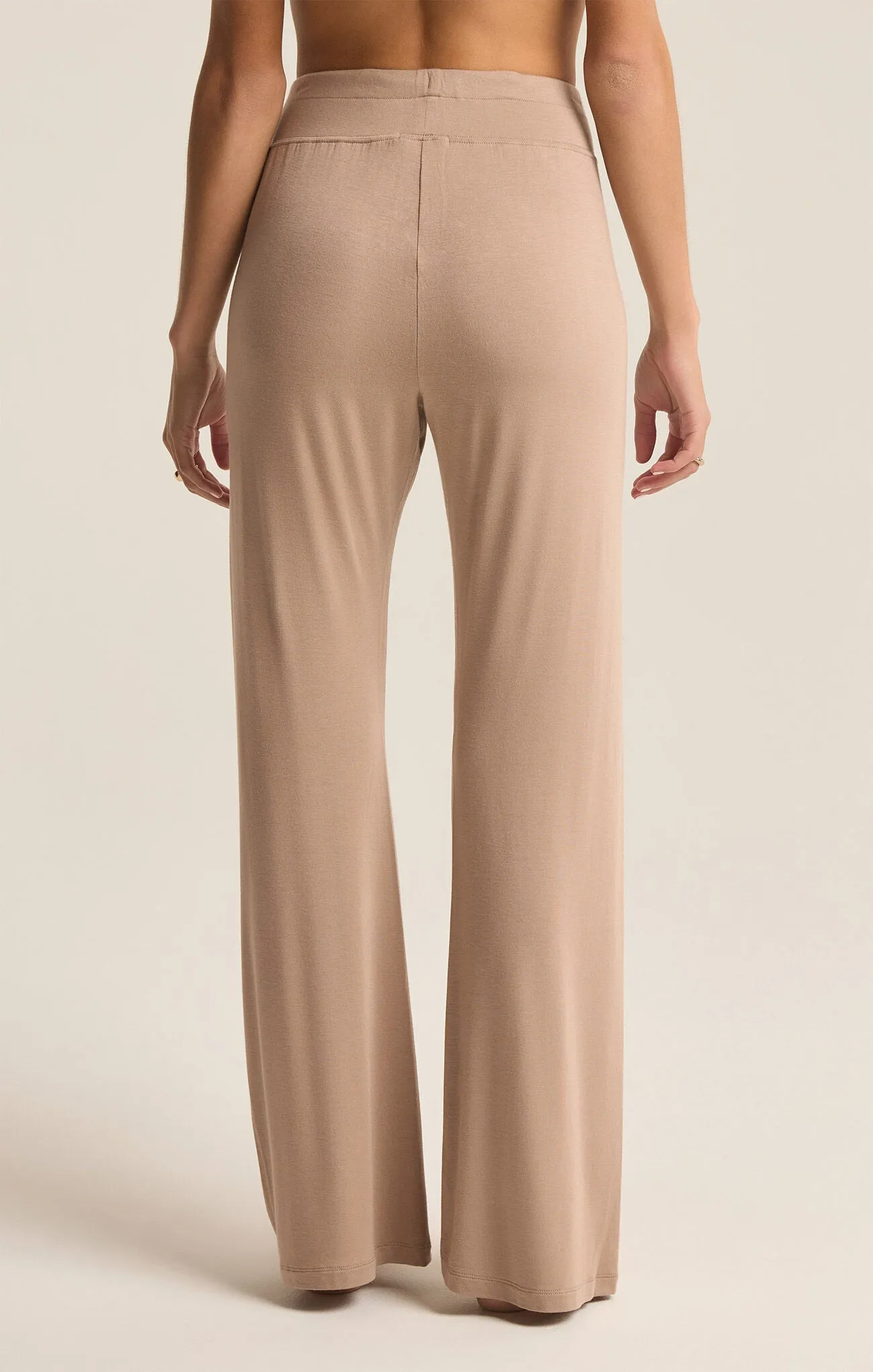 Z SUPPLY | Cloud Nine Jersey Pant {Latte}
