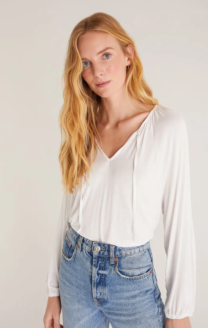 Z Supply Niki Sleek Jersey Top