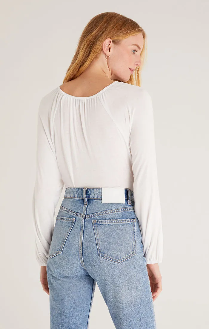 Z Supply Niki Sleek Jersey Top