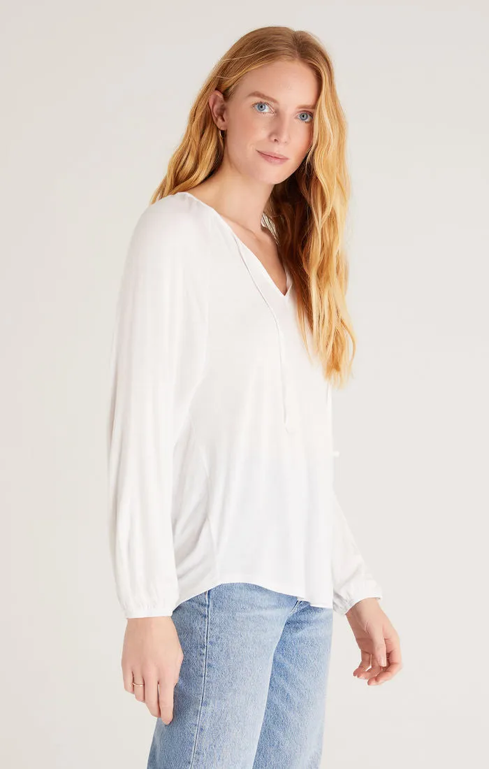 Z Supply Niki Sleek Jersey Top